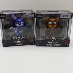 Five Nights at Freddy's Metalfigs Bonnie and Freddy Figures